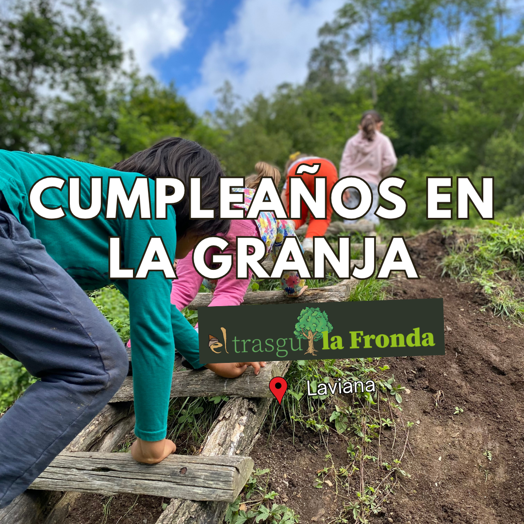 Cumpleaños de niños en un granja escuela